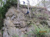 Abseiling photo
