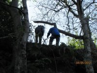 Abseiling photo