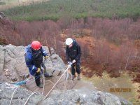 Abseiling photo