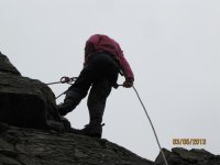 Abseiling photo