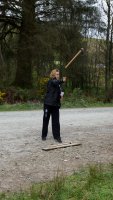 Tomahawk Throwing / Camp Pizza / Branding photo