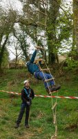 Rope & Ladder Climb / Crate Climbing / Wobbly Pole / Tyrolean photo