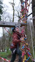 Rope & Ladder Climb / Crate Climbing / Wobbly Pole / Tyrolean photo