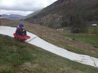 Grass Sledging and Mountain Boarding photo