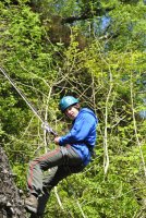 Abseiling photo